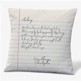 Love Letter Personalized Throw Pillows - 33365