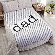 Our Special Guy Personalized Weighted Blanket with Duvet Cover - 33372