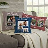 For Her Photo Collage Personalized Throw Pillows  - 33385