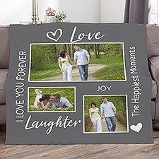 Photo Gallery For Couples Personalized Blankets - 33394