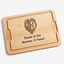 NFL Baltimore Ravens Personalized Maple Cutting Boards - 33400