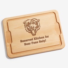 NFL Chicago Bears Personalized Maple Cutting Boards - 33403