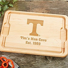 NCAA Tennessee Volunteers Personalized Maple Cutting Boards - 33440