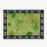 Personalized Traditional Irish Saying Door Mat - Cead Mile Failte - 3346