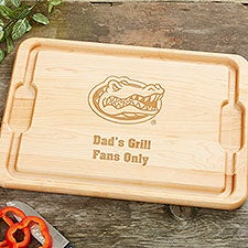 NCAA Florida Gators Personalized Maple Cutting Boards - 33498