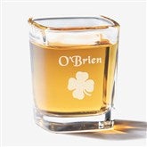 Personalized Shot Glasses - Irish Shamrock Design - 3353