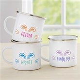 Ear-resistible Name Personalized Kids Easter Enamel Mugs - 33545