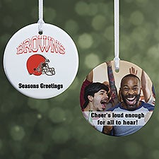 NFL Cleveland Browns Personalized Ornaments - 33584