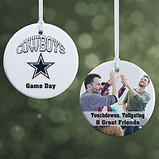 NFL Dallas Cowboys Personalized Ornaments - 33585