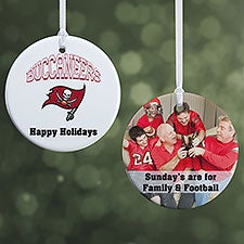 NFL Tampa Bay Buccaneers Personalized Ornaments - 33606