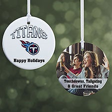 NFL Tennessee Titans Personalized Ornaments - 33607