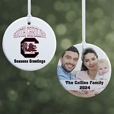 NCAA South Carolina Gamecocks Personalized Ornament - 33612