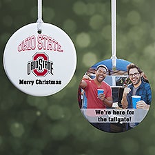 NCAA Ohio State Buckeyes Personalized Ornaments - 33615