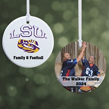 NCAA LSU Tigers Personalized Ornaments - 33647