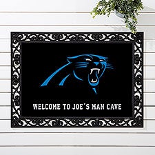 NFL Carolina Panthers Personalized Doormats - 33670