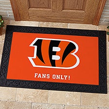 NFL Cincinnati Bengals Personalized Doormats - 33672