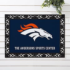 NFL Denver Broncos Personalized Doormats - 33675