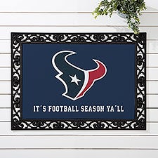 NFL Houston Texans Personalized Doormats - 33678