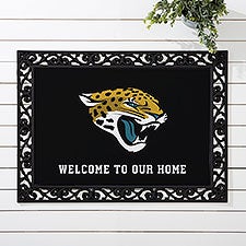 NFL Jacksonville Jaguars Personalized Doormats - 33680
