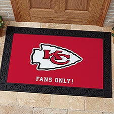 NFL Kansas City Chiefs Personalized Doormats - 33681