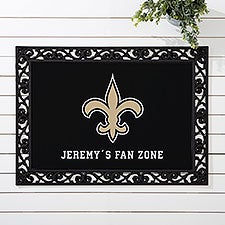 NFL New Orleans Saints Personalized Doormats - 33687