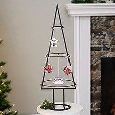 Metal Tabletop Christmas Tree Ornament Display Holder - 33750