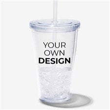 Design Your Own Personalized Tumblers with Straw - 33755