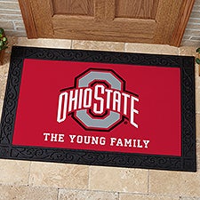 NCAA Ohio State Buckeyes Personalized Doormats - 33765