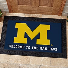 NCAA Michigan Wolverines Personalized Doormats - 33785
