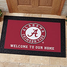 NCAA Alabama Crimson Tide Personalized Doormats - 33809