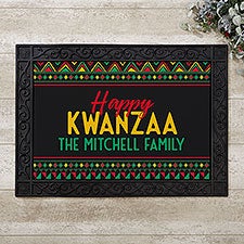 Kwanzaa Personalized Doormats  - 33999