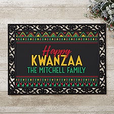 Kwanzaa Personalized Doormats  - 33999