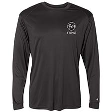 Pmall Employee Badger Black Long Sleeve T-Shirt - 34018