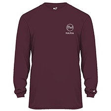 Pmall Employee Badger Maroon Long Sleeve T-Shirt - 34020