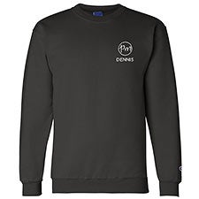 Employee Champion Black Crewneck Sweatshirt - 34024