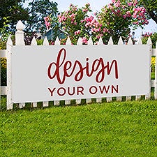 Design Your Own Personalized Large Banner  - 34046