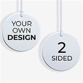 Design Your Own Personalized 2-Sided Glossy Round Ornament  - 34062