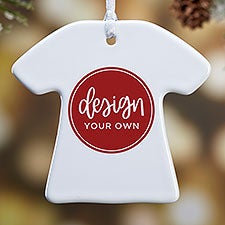 Design Your Own Personalized T-Shirt Ornament - 34067
