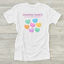 Grandmas Sweethearts Personalized Ladies Shirts - 34109