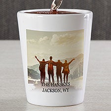 Photo & Message for Family Personalized Shot Glass - 34141