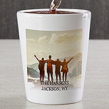 Photo  Message for Family Personalized Shot Glass - 34141
