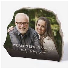 Photo  Message For Him Personalized Standing Garden Stone - 34164