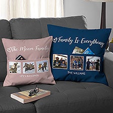 Photo Collage For Family Personalized Pocket Pillow - 34167