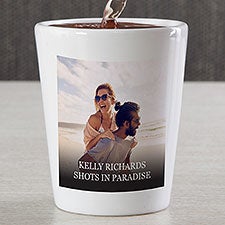 Photo & Message for Her Personalized Shot Glass - 34183