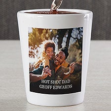 Photo  Message for Him Personalized Shot Glass  - 34192