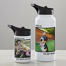 Picture Perfect Personalized Photo Double-Wall Vacuum Insulated Water Bottle - 34246