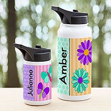 Just For Her Personalized Double-Wall Vacuum Insulated Water Bottle - 34251