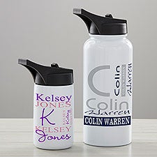 Personally Yours Personalized Double-Wall Vacuum Insulated Water Bottle - 34252