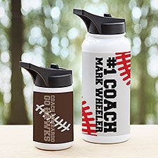 Classic Sports Personalized Double-Wall Vacuum Insulated Water Bottle - 34271