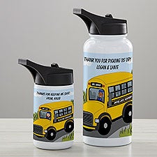 Bus Driver Personalized Double-Wall Vacuum Insulated Water Bottle  - 34273